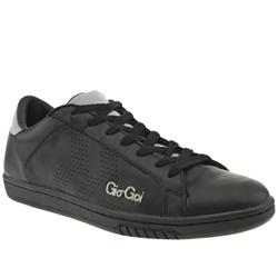 Gio-Goi Male Gio-goi Remix Leather Upper Fashion Trainers in Black and Silver, White and Silver