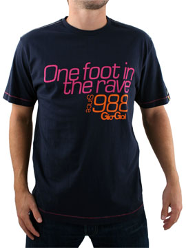 Gio Goi Total Eclipse One foot In The Rave T-Shirt