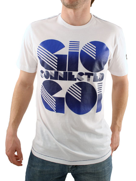 Gio Goi White Connected T-Shirt