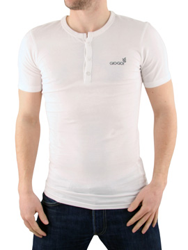 Gio Goi White G-Dad T-Shirt