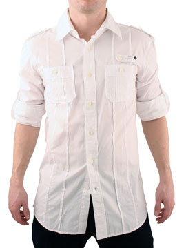 White Plainent Shirt