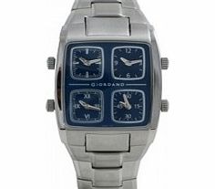 Giordano Mens 4 Dial Steel Watch