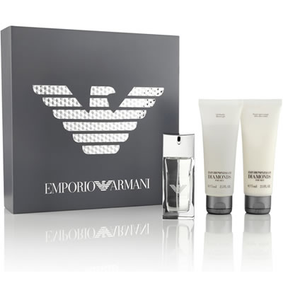 Giorgio Armani Emporio Armani Diamonds For Men EDT 50ml Gift Set