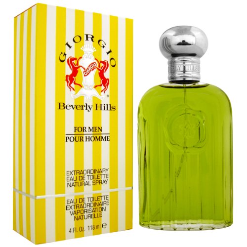 Giorgio Armani Giorgio Yellow For Men Perfume For Men by Giorgio Beverly Hills EDT Spray 118ml