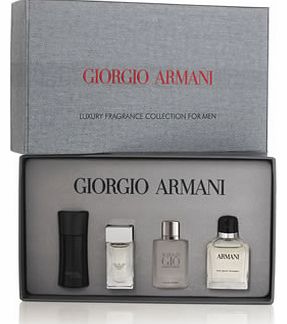 Giorgio Armani Mens Mini Gift Set
