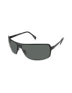 Signature Metal Rectangular Sunglasses