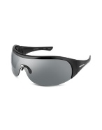 Giorgio Armani Signature Shield Sunglasses w/Interchangeable Lenses