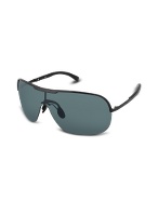 Giorgio Armani Top Metal Frame Shield Sunglasses