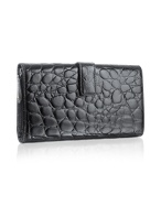 Giorgio Fedon 1919 City - Croco Stamped Leather Womens Wallet