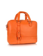 Wall Street - Grained Leather Laptop Case