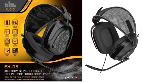 Gioteck EX05 Wired Multi Format Headset (PS3/Xbox 360/PC)