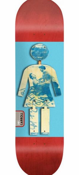 Girl Carroll On Exhibit Skateboard Deck - 8.125