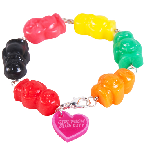 Girl From Blue City Jelly Baby Bracelet from Girl From Blue City