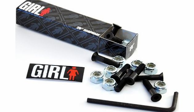 Girl Hardware Allen Bolts Truck Mounting Skateboard bolts 7/8