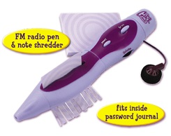 journal pen shredder