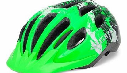 Flurry II Cycling Helmet in Bright Green UNISIZE 50-57CM, BRIGHT GREEN