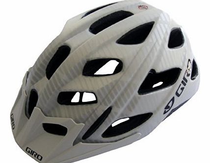 Hex Helmet - Matt White Lines, Medium