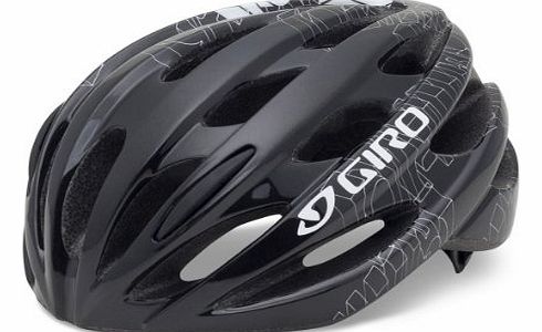 Giro Kids Tempest Helmet - White/Silver Modernist, One Size