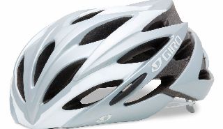 Giro Savant Helmet Silver and White