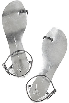 Giuseppe Zanotti Rock metallic sandals