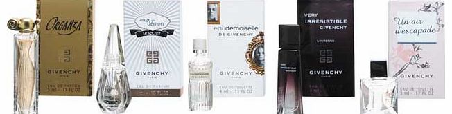 Givenchy 5 Piece Mini Fragrance Gift Set