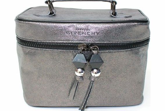 Givenchy  OLYMPIA PARFUMS BLACK SILVER amp; BLACK COSMETIC/VANITY/MAKE UP BAG NEW