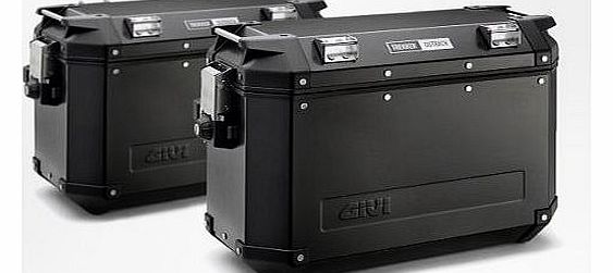 Givi Trekker Outback Black Line 37 LTR Side Cases Panniers