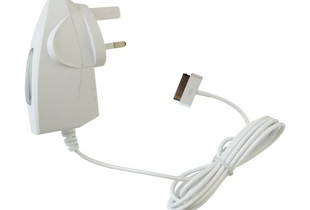 UK MAINS HOME CHARGER FOR APPLE iPOD TOUCH 4TH GEN - GIZMO MILL