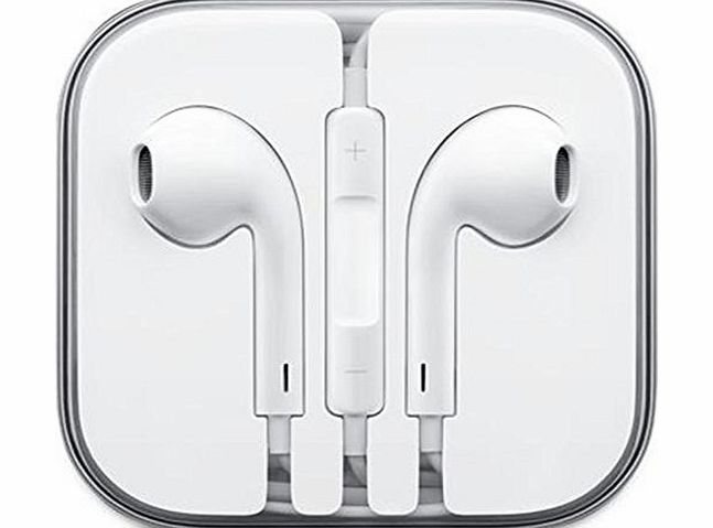 GizzmoHeaven Earphones Headphones Earbuds with Volume Controls and Microphone For Apple iPhone 4 4S 5 5S 6 iPod and iPad