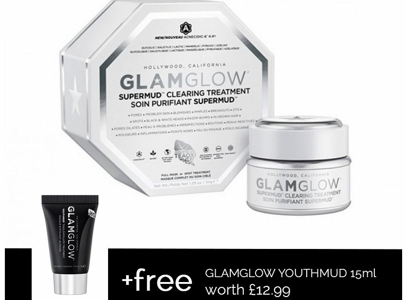 GLAMGLOW Supermud Face Mask - 30ml