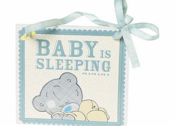 Glamour Girlz Tiny Tatty Teddy Baby Sleeping Door Hanger
