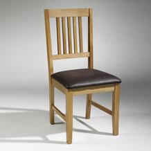 Glasgow Oak Dining Chairs x2