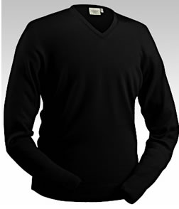 Golf Fine Merino Sweater Black