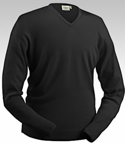 Golf Fine Merino Sweater Charcoal