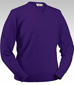 Glenbrae Golf Lambswool Sweater Emperor