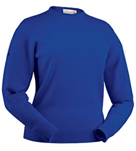 glenbrae Ladies Golf Sweater Spirol Lambswool Iris