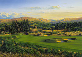 Gleneagles Kings Course 15th Hole Limited