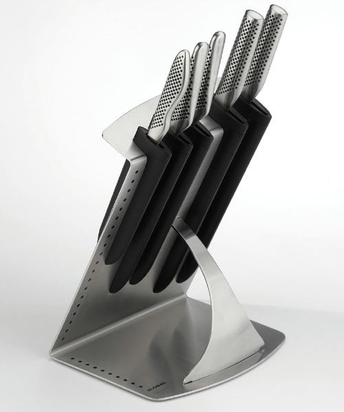 5 piece knife block set
