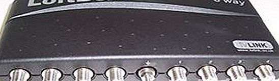 GLOBAL COMMUNICATIONS TVLINK 8WAY LOFTBOX amp; PSU Aerial amp; Satellite Equipment, TVLINK 8WAY LOFTBOX amp; PSU