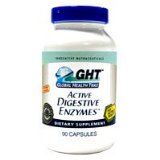 Global Health Trax Active Digestive Enzymes - 90 Capsules