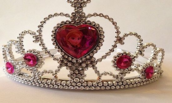 Kids Children Disney Frozen Princess Anna Girls Princess Tiara Party Dress Up