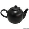 Globe 6 Cup Matt Black Teapot
