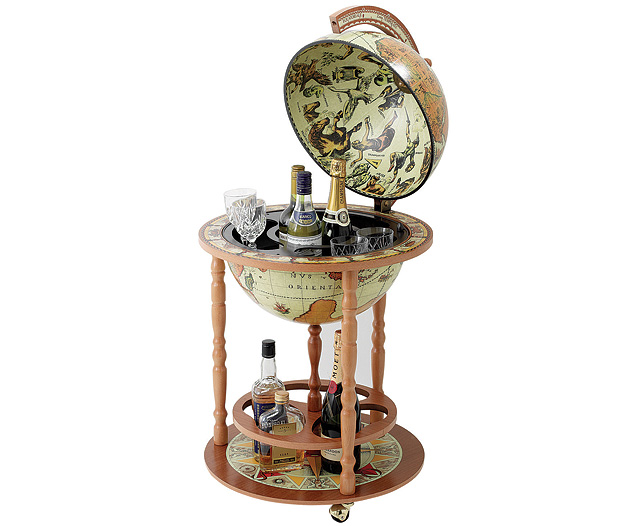 globe Bar Light Wood