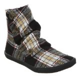 Globe Blowfish Hobbit Button Ankle Bt Blk W/shirt Pla - 5 Uk