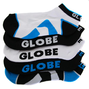 Globe Destroyer Ankle 5 sock pack - Black