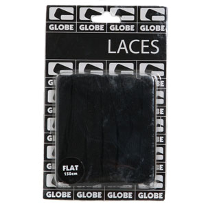 Globe Flat Laces Trainer laces - Black