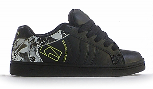Focus SWYD Skate Shoe - Black/Lime/Print