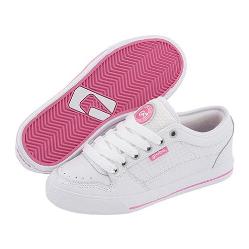 GLOBE Ladies GLOBE Taj Burrow Skate Shoe White/pink 11042