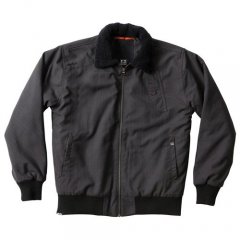 GLOBE Mens GLOBE Karo Sherpa Jaket Black