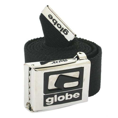 GLOBE Mens GLOBE Squared Web Belt Black